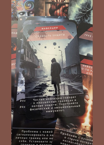 Колода карт Оракул Тіло та Хвороби 55 шт. No Brand (332625986)