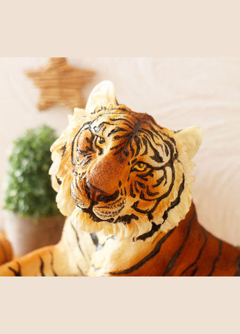 Статуэтка Тигрица с тигрёнком на отдыхе 39*22*21 см (СП320 цв) Гранд Презент (282743504)