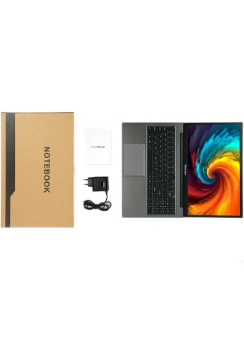 AceBook 8 15.6"FHD IPS 60Hz/N97/16/512/Intel UHD Graphics/Type-C/Win 11 Home/Gunmetal Grey Blackview (360403574)