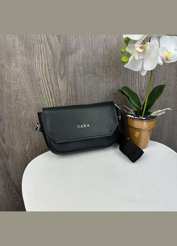 Жіноча міні сумочка клатч на плече екошкіра чорна (sku_1523) No Brand (330576226)