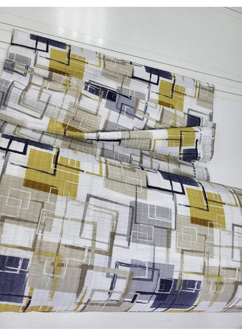 Постельное белье Сеул, ранфорс гофра (жатка) Двуспальный размер, наволочки 50/70 No Brand (364220547)