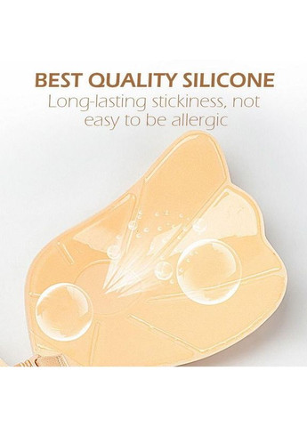 Бюстгальтер "AhBra" Силиконовый, без спинки Цвет:. Силиконовые накладки на грудь No Brand (366871069)