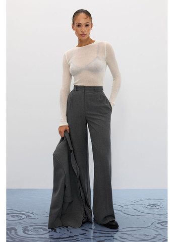 Брюки-палаццо base Шоколадный 862 Papaya (354812609)