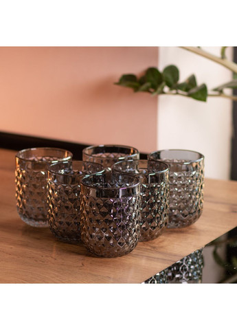 Набо стаканов 6 шт стеклянные стаканы 250 (мл) HP-19-117 Yiwu (349443213)