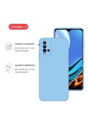 Чохол SoftShell для Xiaomi Redmi 9T Light Blue (1283126568305) Intaleo (392663175)