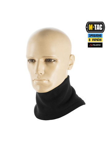 Шарф-труба Elite короткая с затяжкой флис (320г/м2) Black M-TAC (315339485)