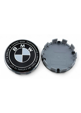 Ковпачки в диски БМВ заглушка для дисків 68/65 мм. Ювілейні 50 років (1 шт.) BMW (354698533)