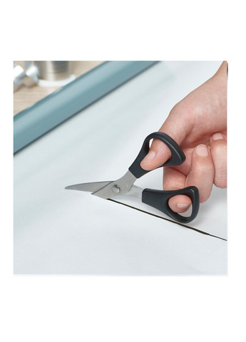 Ножницы нержавеющая сталь/черные IKEA (278229222)