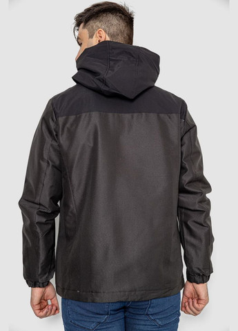 Чорна демісезонна куртка чоловіча демісезонна -1,, 214r2012 Ager