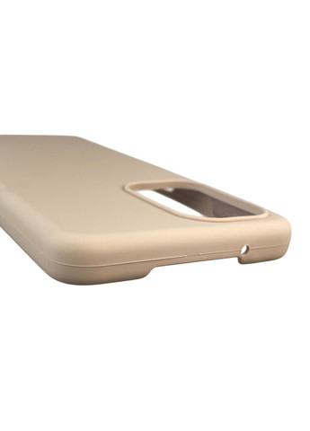 Чехол для Camon 19 Pro (CI8n) силиконовый с микрофиброй нескользящий на техно камон 19 про пудровый Tecno (366390429)