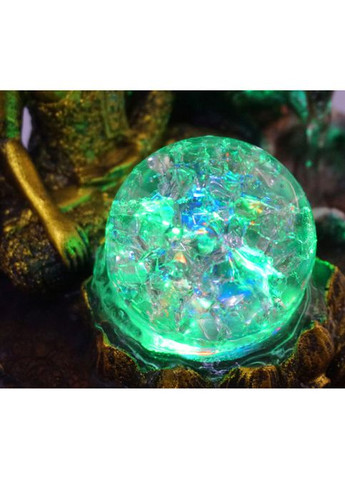 Кімнатний настільний фонтан з підсвічуванням Будда №10 No Brand (348437726)