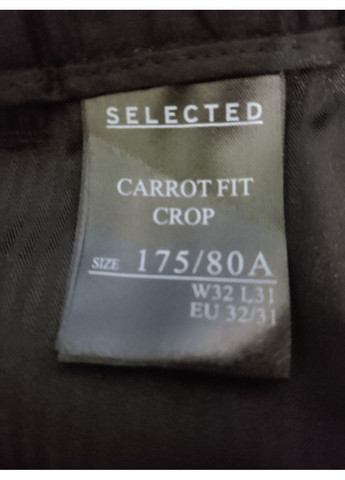 Штани чоловічі чорні 32/31 Selected (367431944)