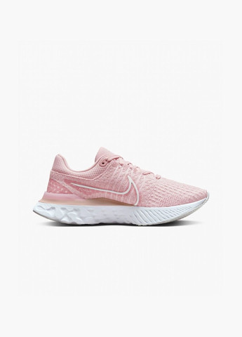Кроссовки женские React Infinity Run Flyknit 3 Pink Dd3024-600 Nike розовые (333651944)
