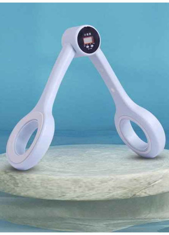 Тренажер еспандер з дисплеєм LEG Trainer Білий No Brand (365252479)