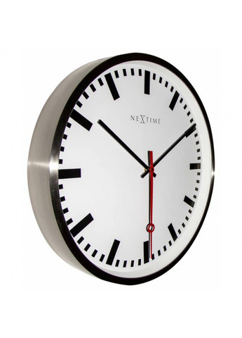 Настенные часы "Super Station Stripe" Ø55 см NeXtime (290185909)
