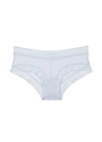 Трусики-чіки жіночі мереживні PINK Victorias Secret Wink Cheeky Panty блакитні Victoria's Secret (340317130)