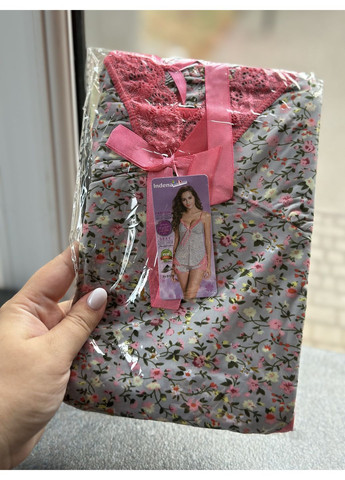 Серая пижама ночная "" Indena