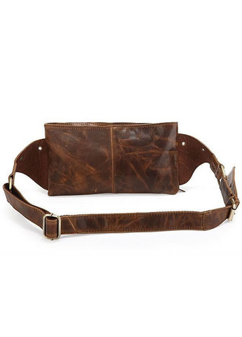 Шкіряна бананка 25.5х14х6.5 см John McDee (315869182)