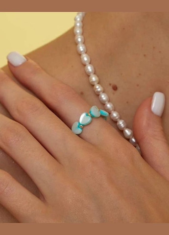 Каблучка "Закохана Блакитна" Le'Perle (312520177)