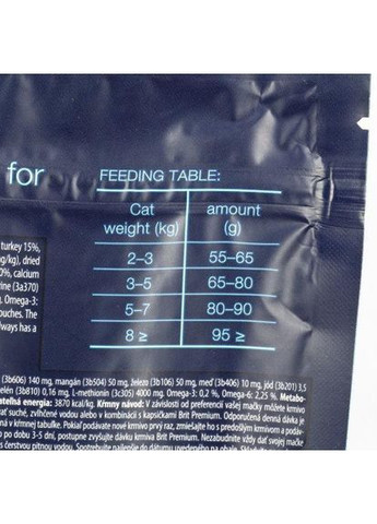 Сухий корм Premium Cat by Nature Sensitive для кішок із чутливим травленням, з ягням, 300 г Brit (362585375)