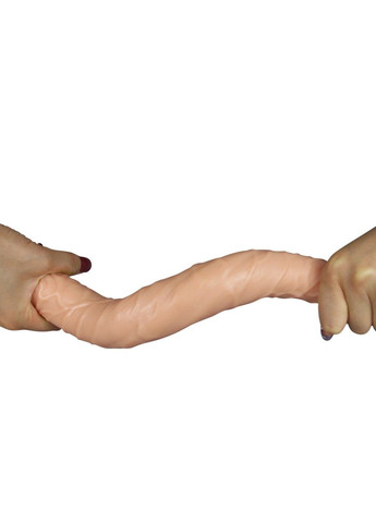 Двойной реалистичный фаллоимитатор DOUBLE DILDO Lovetoy (323165980)