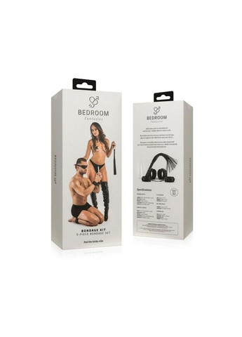 Набор Bedroom Fantasies Bondage Kit Set 5-piece - Black No Brand (303883004)