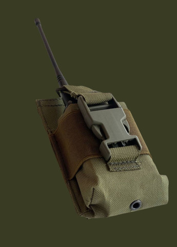 Підсумок для рації універсальний олива чохол Motorola Kenwood TYT Baofeng Get’Man PDSMK-RC-MRNN9KT-TP1-OLV (316089574)