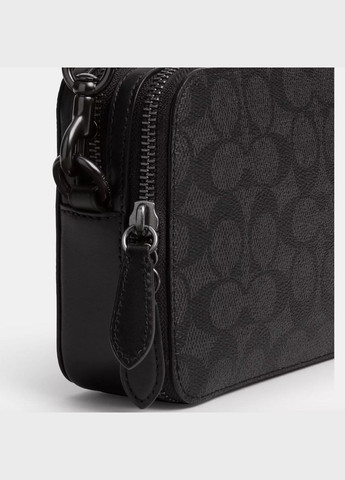 Чоловіча шкіряна сумка Coach Charter Crossbody 19 In Signature Canvas. (097) No Brand (335833670)