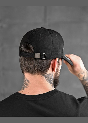 Стильна чоловіча кепка BB чорна Freedom (335014737)