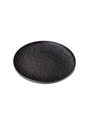 Тарелка фарфоровая 25 см плоская черная HP-7-735 Yiwu (370707926)