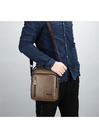 Чоловіча сумка для документів А4 чорна Jeep (363135785)