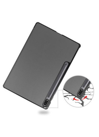Чохол до планшета Smart Case Samsung Tab S9 Plus (SM-X810/SM-X816)/S9 FE Plus (SM-X610/SM-X616) 12.4" Gray (710324) BeCover Smart Case Samsung Tab S9 Plus (SM-X810/SM-X816)/S (366491391)