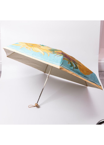 Комбинированный зонт механический ван гога "подсолнухи" прочный надежный из полиэстера диаметр 91 см hp-23-1m Yiwu (369673551)