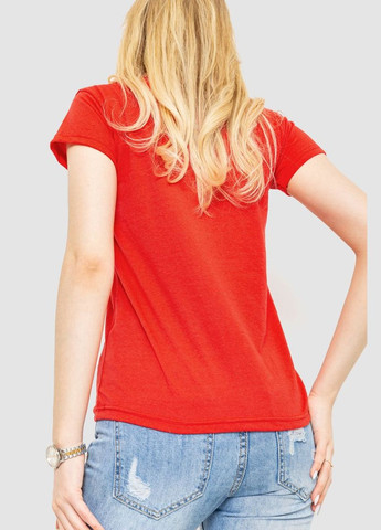 Футболка жіноча з принтом, колір білий, Ager - (279537448)