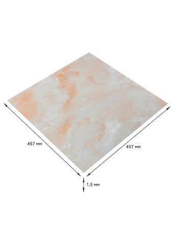 Самоклеющаяся LVT плитка 457*457*1.5mm (D) SW-00002459 Sticker Wall (323155058)