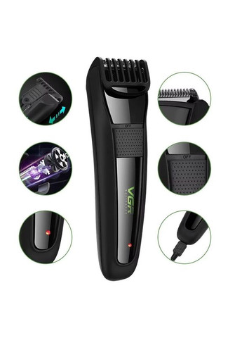 Машинка для стрижки портативный триммер для волос аккумуляторная 1000 мАч машинка для стрижки (MS193) VGR (361029161)