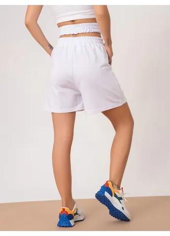 Оливкові шорти з подвійною гумкою No Brand (402232306)