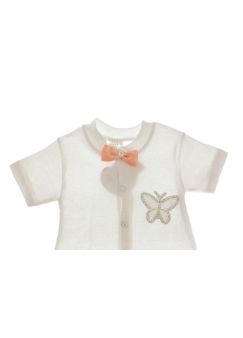 Песочник для девочки с повязкой трикотажный Бабочка бежевый 62 см (32050) BABYKROHA (297199085)