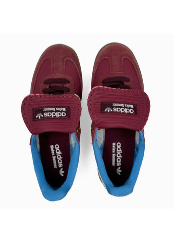 КРОССОВКИ ЖЕНСКИЕ ADIDAS SAMBA WALES BONNER BORDO АДИДАС САМБА No Brand бежевые демисезоны (368867963)