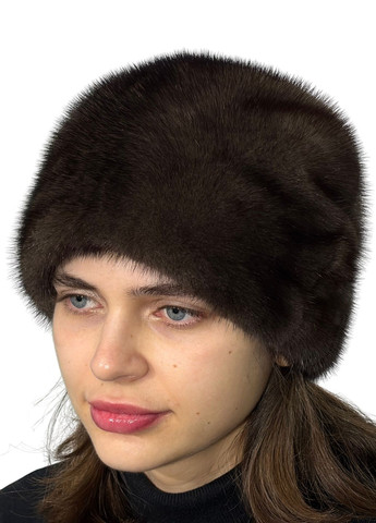 Жіноча зимова норкова шапка-кубанка Меховой Стиль Шарпей (258459110)