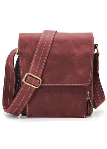 Мужская кожаная сумка через плечо 26х22х6 см TARWA (315871164)