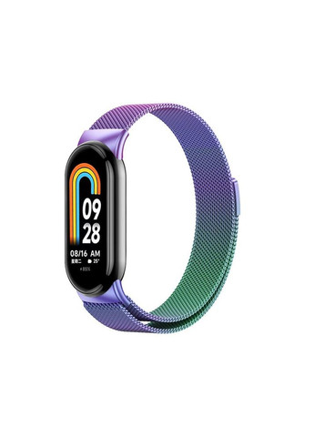 Ремінець для Xiaomi mi band 8 9 / ремішки на сяомі, ксіомі мі бенд / металійний ремінець до фітнес-браслета Золотий Epik (365731482)