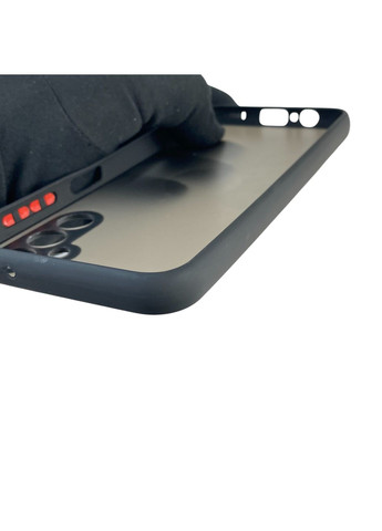 Чехол для телефона Galaxy A14 5G (SM-A146) с 3D принтом бантиков с высокими бортами на самсунг а14 черный Samsung (366387156)