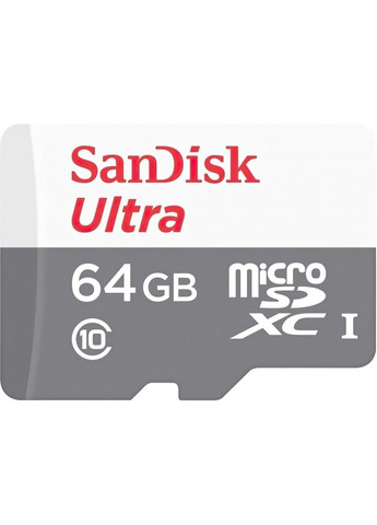 Картка пам'яті Ultra microSD card 64Gb SDSQUNC064G-ZN3MN SanDisk (278015908)