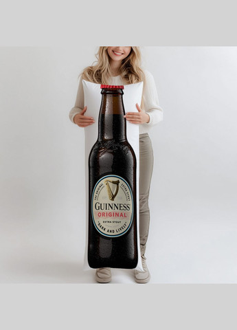 Дакимакура, пиво, Guinness Original (подушка объятия) 120*40 см No Brand (317267558)
