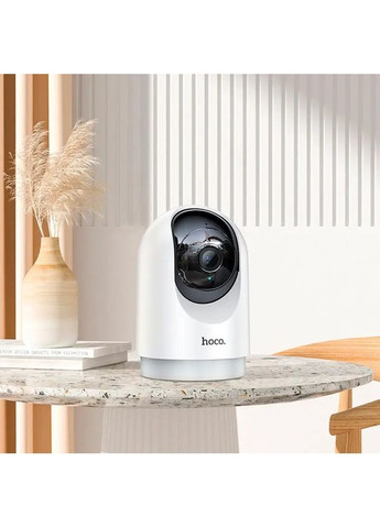 IP-камера видеонаблюдения Indoor PTZ HD Camera White (6942007611657) Hoco D1 (354830736)