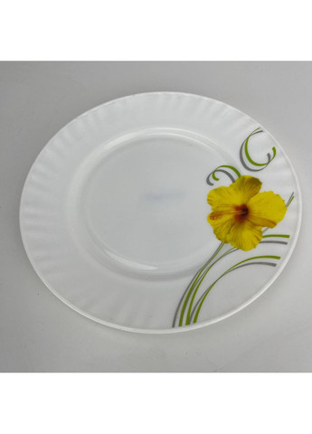 Тарілка обідня Yellow Flower XP-90-A8-61014 23 см Lorentso (349223661)
