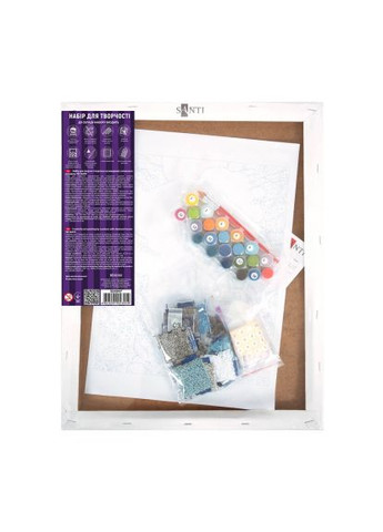 Картина по номерам Wednesday Thing is the best friend 30х40 см, алмазна мозаїка (954980) Santi Wednesday Thing is the best friend 30х40 см, алмаз (366066728)