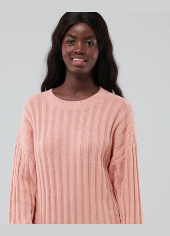 Рожевий демісезонний светр жіночий - светр hc8518w Hollister