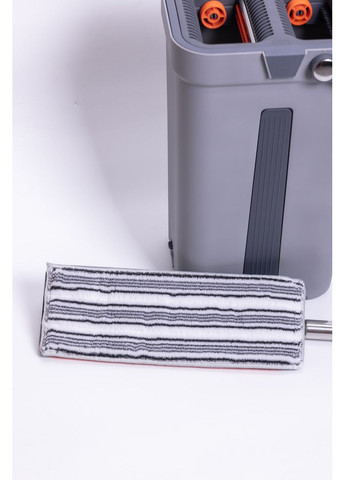 Телескопическая швабра с плоской насадкой и ведро для мытья пола и отжима комплект для уборки ProDobro (364192800)